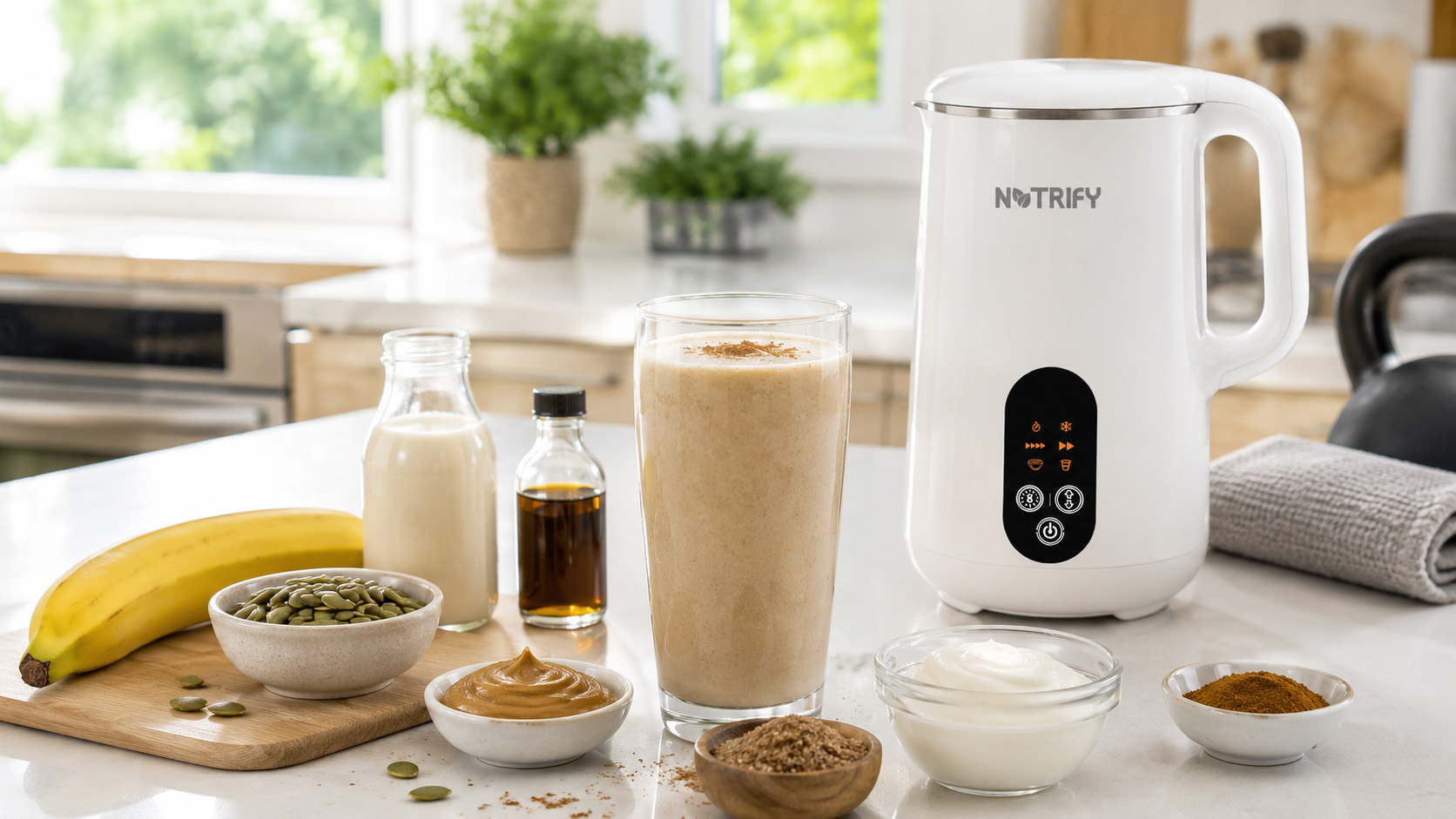 Nutrify Muscle Recovery Smoothie: A High-Protein Post-Workout Breakfast