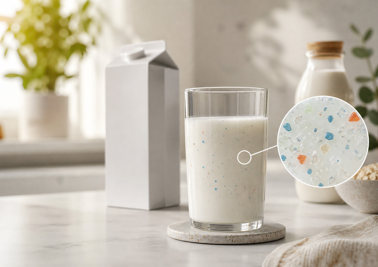 Microplastics in Store-Bought Milk: Health Concerns and the Case for Homemade Plant-Based Milk